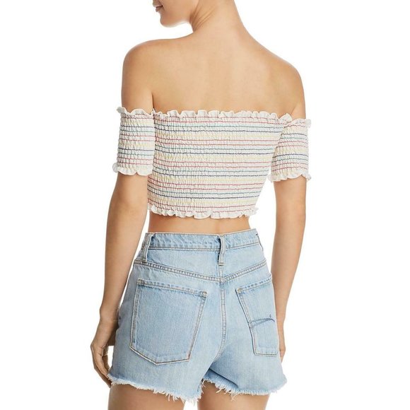 NEW! S,M or L cold shoulder smock top junior sizes. - Picture 6 of 7